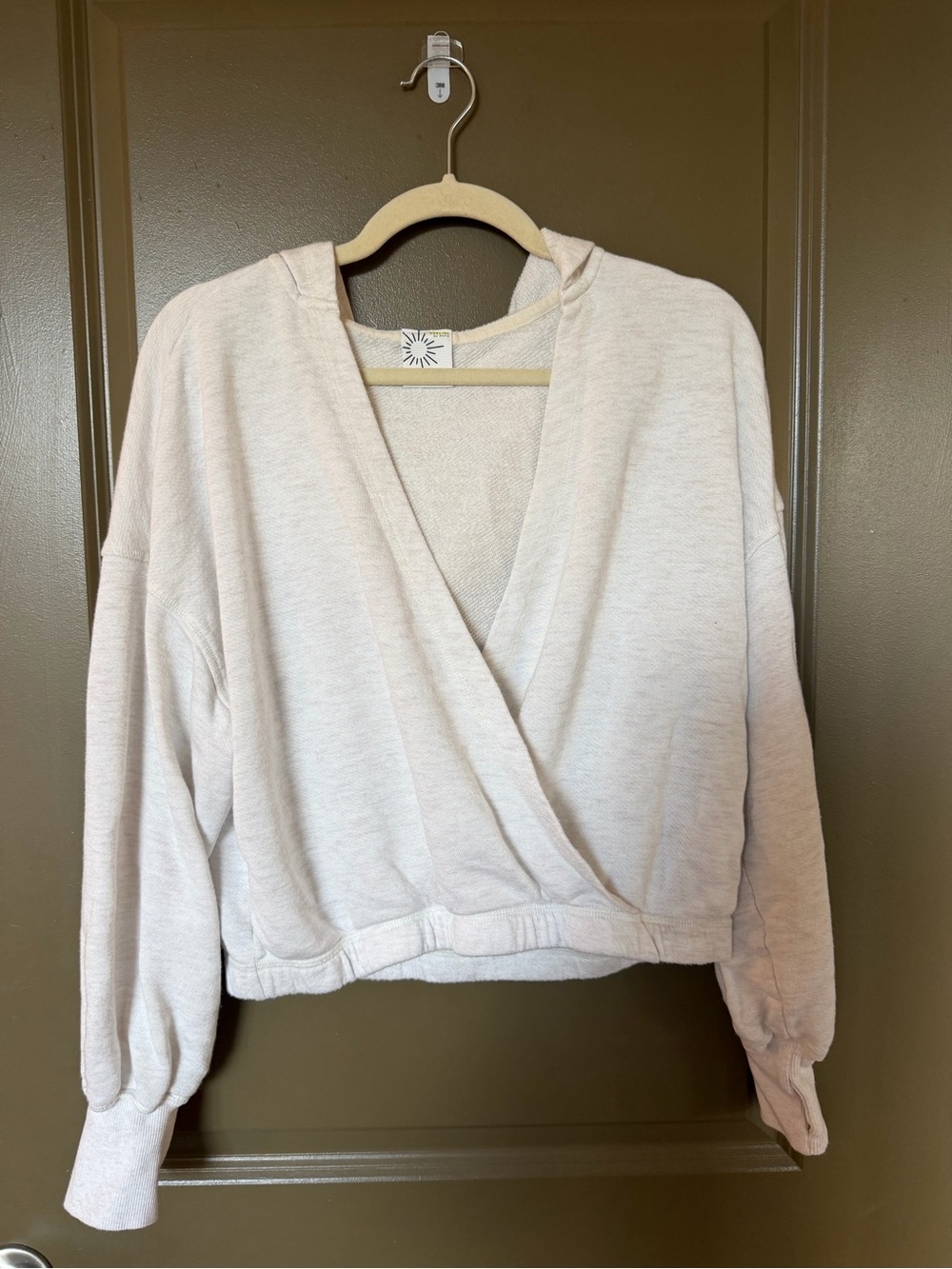 Aerie Offline Wrap Pilates Top